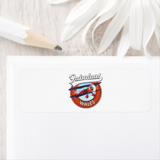 Fabale Pays de Galles style rétro patch voyage Met (En situation)