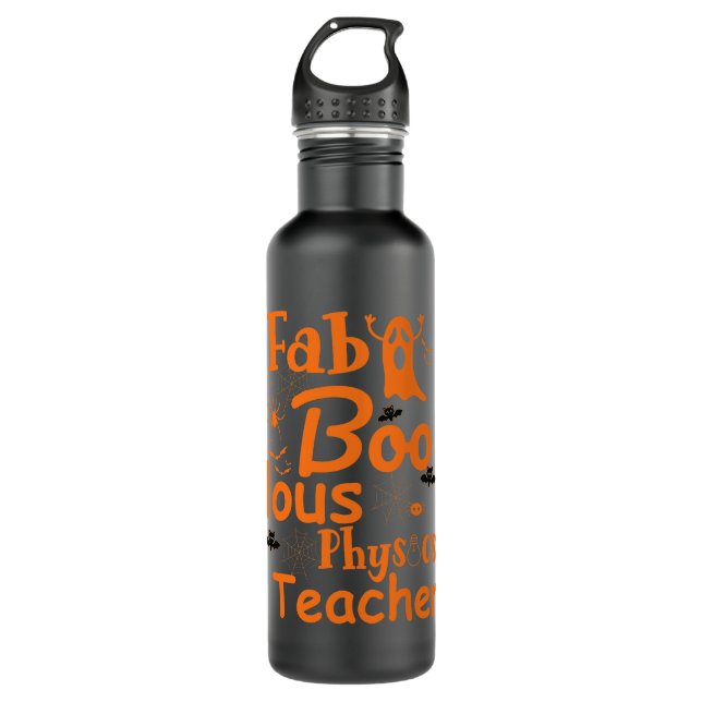 FabBOOlous Sassy Spooky Pumpkin Halloween 710 Ml Water Bottle (Front)