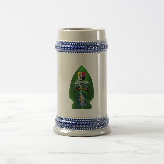 Fabeled  3rd Special Operations Group (A) Beer Stein (Center)