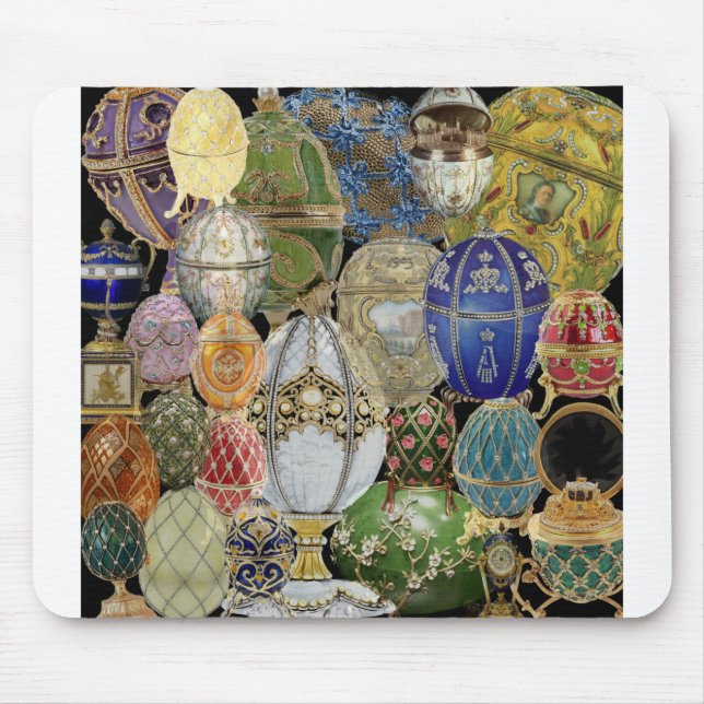 faberge eggs mouse pad (Front)
