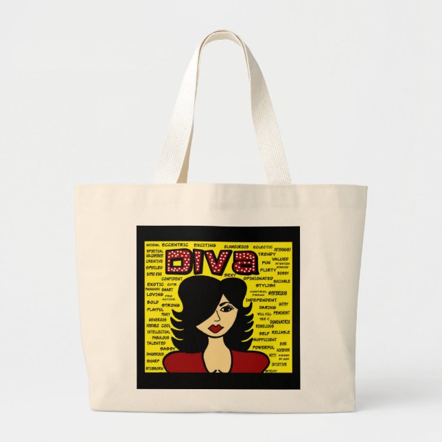 FABFUNKY DIVA TOTE (Front)