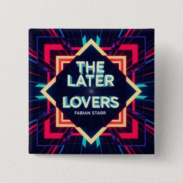 Fabian The Later Lovers Fan Button  (Front)