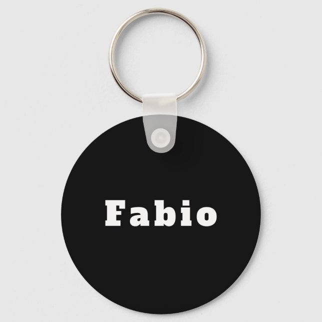 Fabio Keychain (Front)