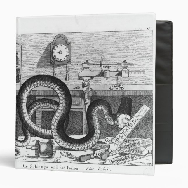 Fable of the Snake and the Files Binder (Front/Inside)