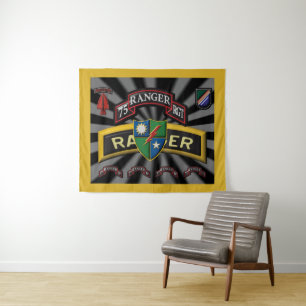 Fabled 75th Ranger Regiment Tapestry