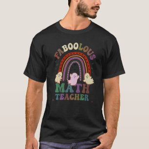 FaBOOlous MATH TEACHER Costume This Is My Spooky T-Shirt