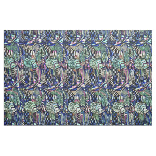 Fabric-Abstract-Charles Rennie Mackintosh 3 Fabric