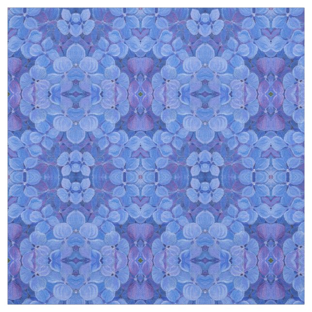 Fabric - Blue Hydrangea (Swatch)