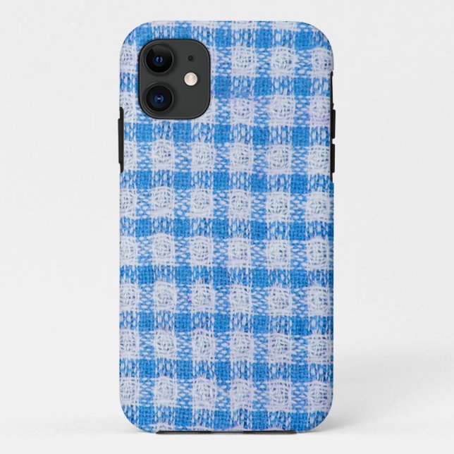 Fabric chequered pattern Case-Mate iPhone case (Back)