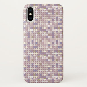Fabric circles abstract pattern Case-Mate iPhone case