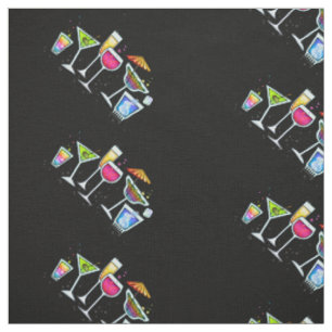 FABRIC - COCKTAIL UP! Cocktail Glasses.