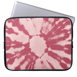 Fabric cotton tie dye pattern abstract backgrounda laptop sleeve