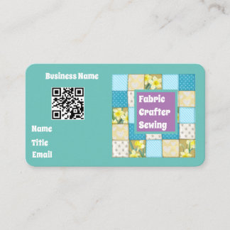Fabric Crafter Business Card