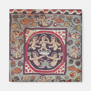 Fabric depicting Venus Anadyomene, from Antinoe Magnet