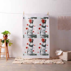 Fabric Panel Wonderland Bunny