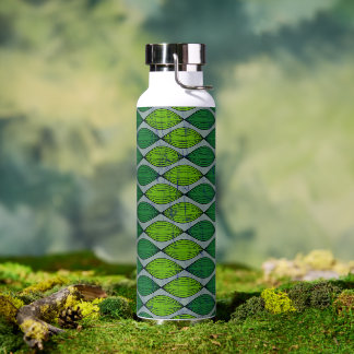 Fabric pattern, ankara design water bottle