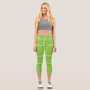 fabric plaid scottish tartan High Waisted Capris