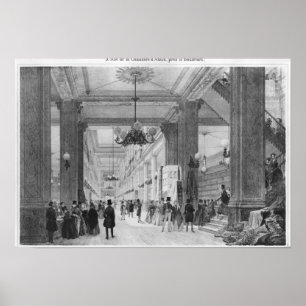 Fabric Shop, 9 rue de la Chaussee d'Antin Poster
