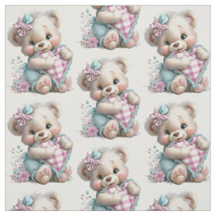 Fabric Teddy Bear Baby Shower 