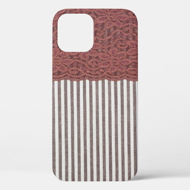 Fabric textile texture and lace for background Case-Mate iPhone case (Back)