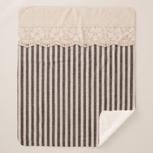 Fabric textile texture and lace for background sherpa blanket