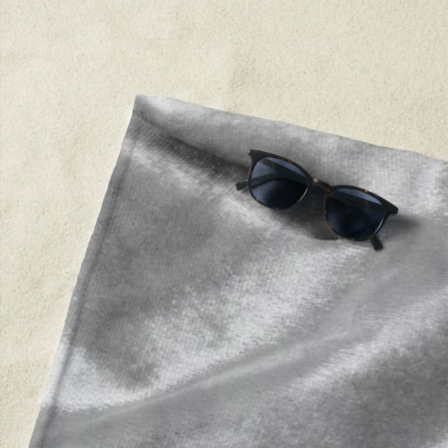 Fabric Texture 3 Beach Towel (In Situ)