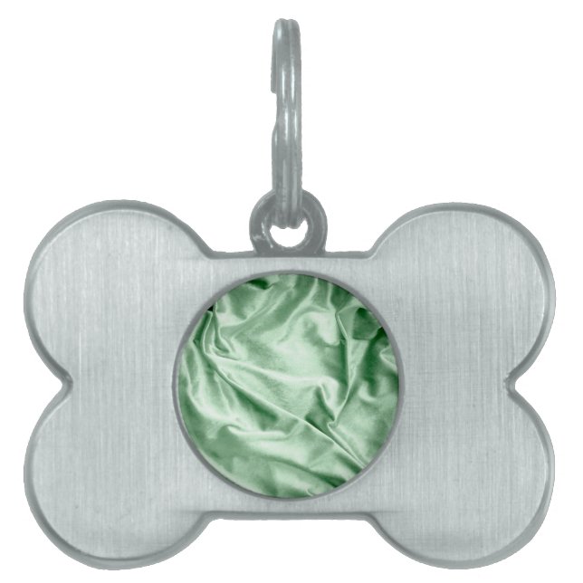 Fabric Texture 4 Pet ID Tag (Front)