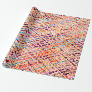 Fabric texture weave a large thread wrapping paper
