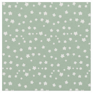 Fabric with a small floral print