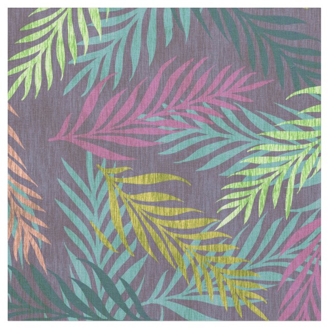 Fabric with vintage floral pattern (Close Up)