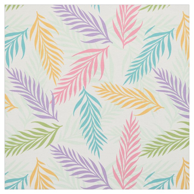 Fabric with vintage floral pattern (Swatch)