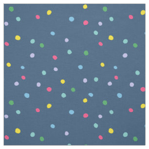 Fabric with vintage snowflakes pattern.