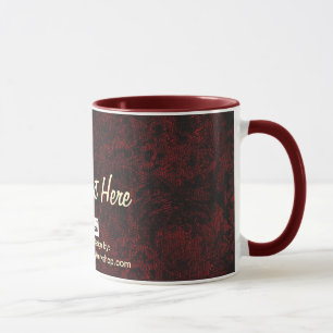 Fabric, Your Text Here Mug