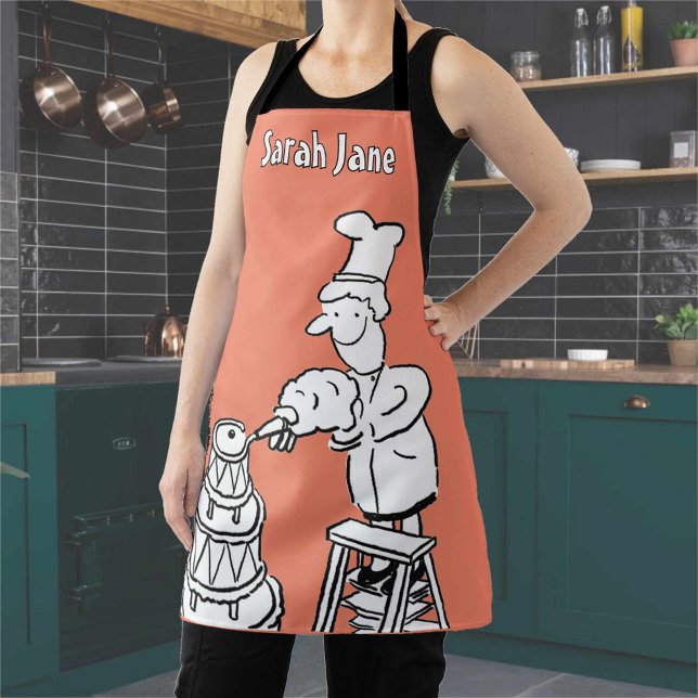 Fabricant de gâteaux décorant tablier de gâteau gé (Créateur téléchargé)