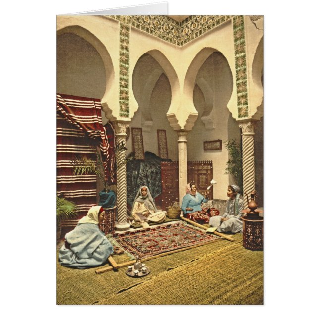 Fabricants algériens 1899 de tapis (Devant)