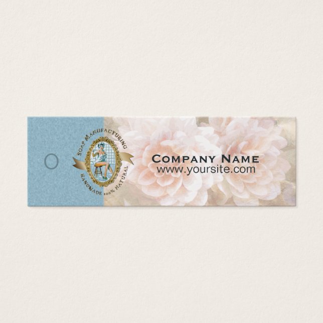 Fabrication de savon - étiquette de prix des march (Devant)