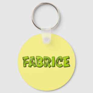 Fabrice Name Kiwi Design Porte-clés