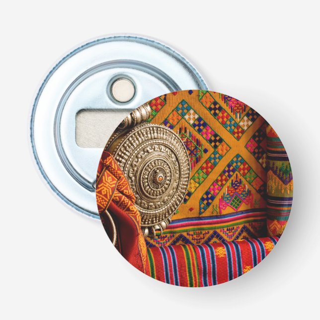 Fabrics, Bhutan Bottle Opener (Front)