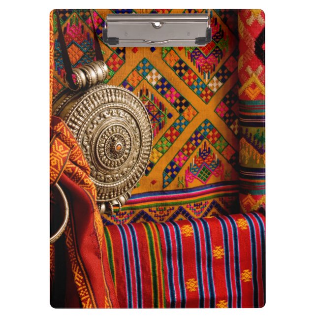 Fabrics, Bhutan Clipboard (Front)