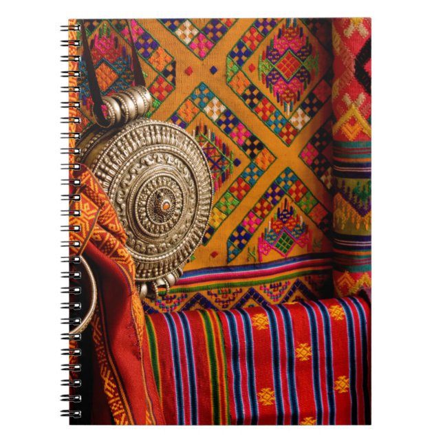 Fabrics, Bhutan Notebook (Front)