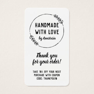 Fabriqué à la main avec le Merci de serrure Doodle