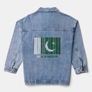 Fabriqué au Pakistan Indicateur Code à barres
