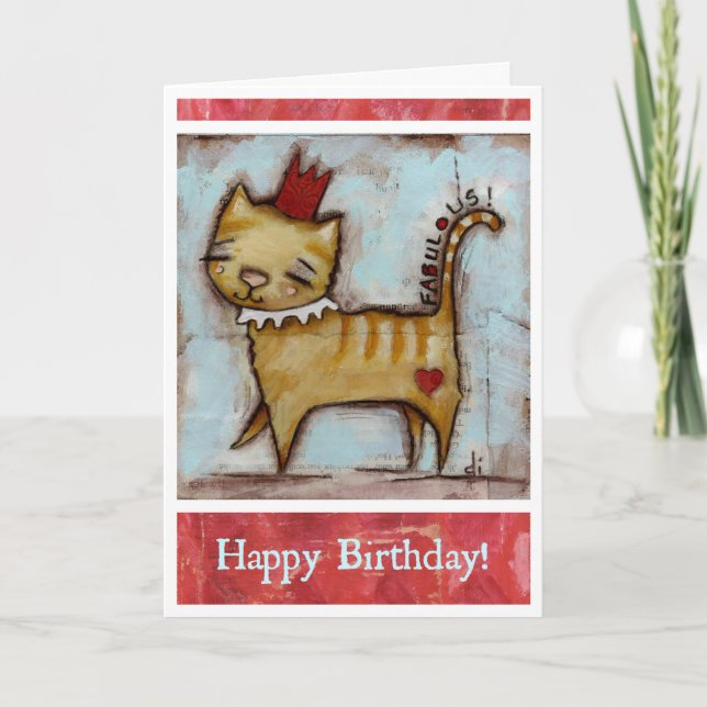 Fabrique - Carte Anniversaire (Devant)