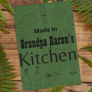 Fabriqué Dans [Votre Nom] Carte Recette Cuisine To