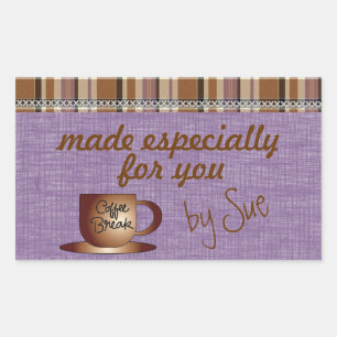 Fabriqué par VOUS cadeau et traiter les étiquettes