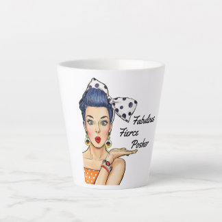 Fabrique Posher de Feu - Poshmark Latte Mug