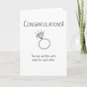 Fabriqué pour chaque autre carte Fiançailles