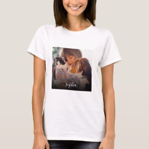 Fabriqué sur mesure - Ajouter un T-shirt photo et