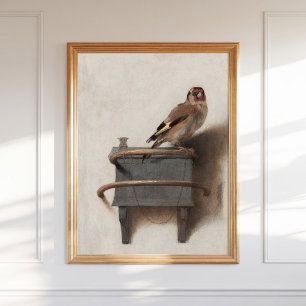 Fabritius The Goldfinch Painting Art Print