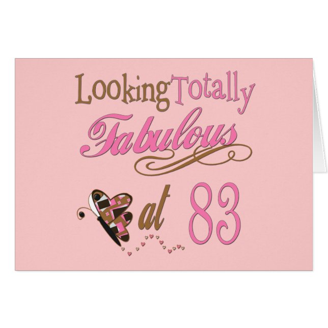 Fabuleux à 83 (Devant horizontal)